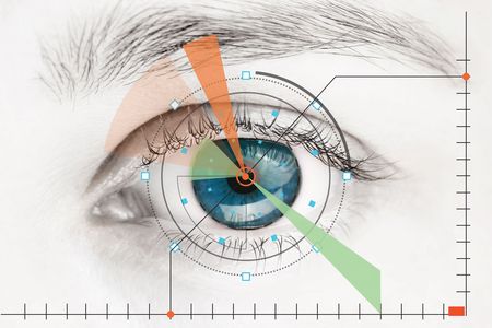 controle acces iris oeil